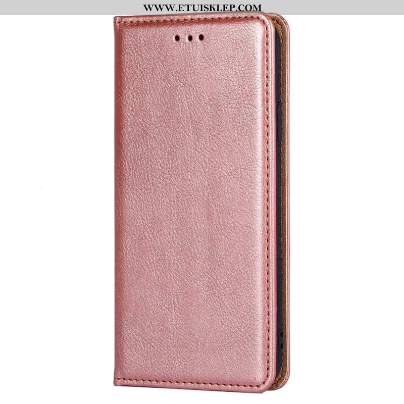 Etui Na Telefon do Poco X5 Pro 5G Etui Folio Przeszycia Ze Sztucznej Skóry